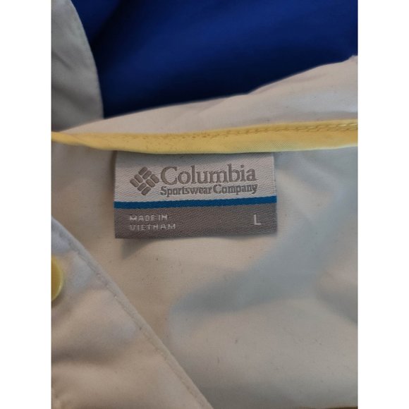 Columbia Water-Resistant Colour Block Windbreaker | Size L - Picture 7 of 9
